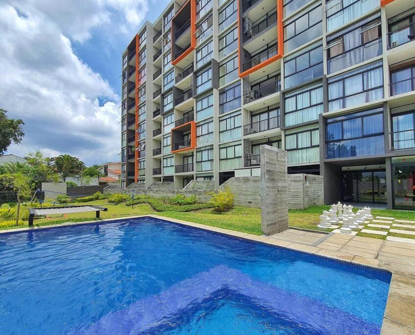 Avitat Joy City &Volcano View 2Brm Pool &Gym San Salvador Exteriör bild